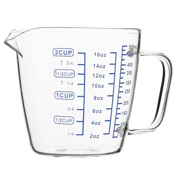 Чаша мерная 0,5 л стеклянная Smart Solutions