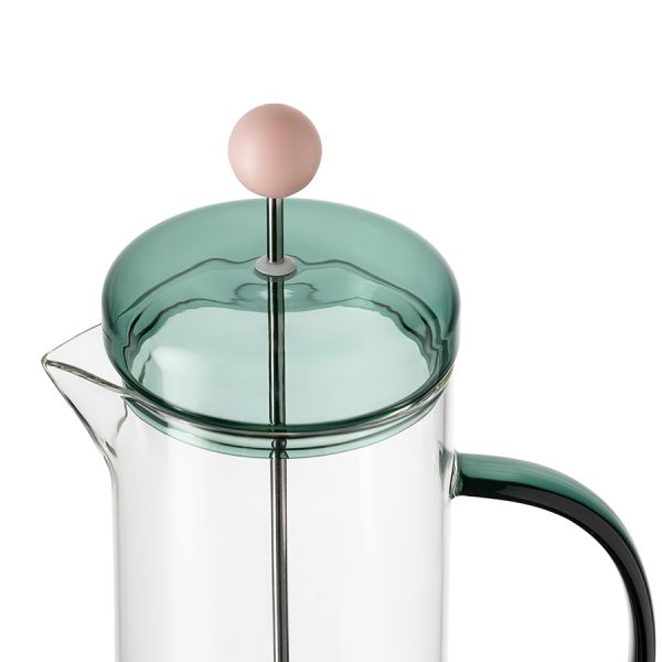 Френч-пресс orb, изумрудный/розовый, 900 мл, Liberty Jones, LJ0000557
