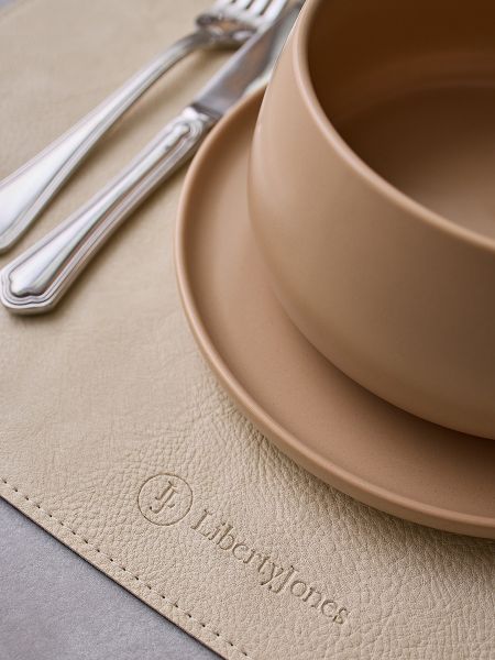 Салфетка сервировочная pool, 30х45 см, темно-коричневая/молочная Liberty Jones