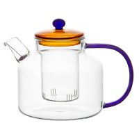 Чайник заварочный orb 1.2, синий/янтарный Liberty Jones