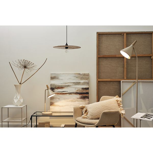 Торшер thor 164 см бежевый Bergenson Bjorn