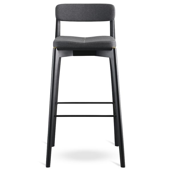 Стул барный aska рогожка черный/темно-серый Latitude