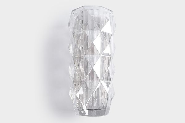 Ваза для цветов 28 см, стекло, перламутр, Сanto ANNA LAFARG
