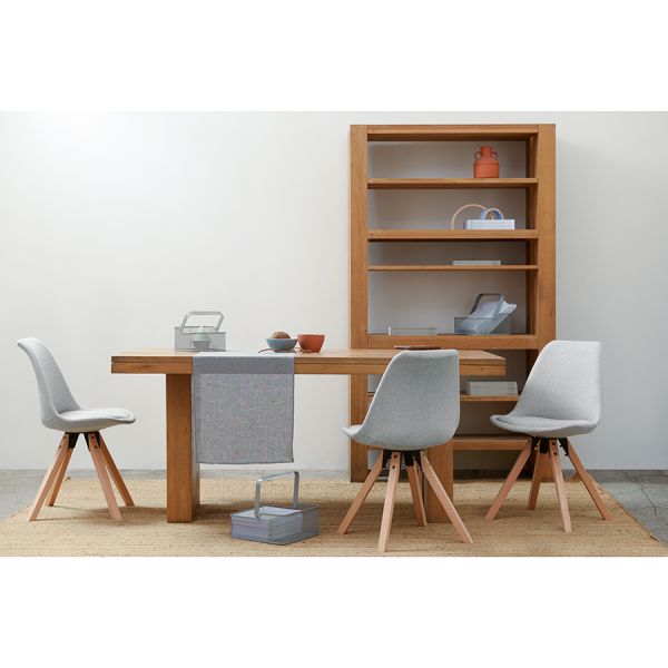 Стул harvy велюр светло-голубой