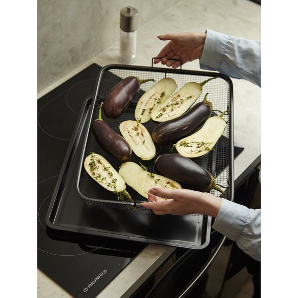 Противень для запекания с решеткой-гриль roast masters, 36х45 см, черный Liberty Jones