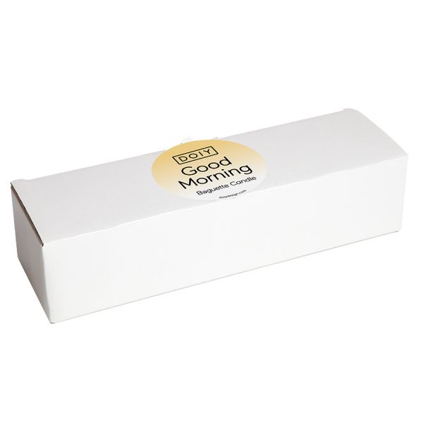 Свеча 3-d good morning, baguette, 20.8 см Doiy
