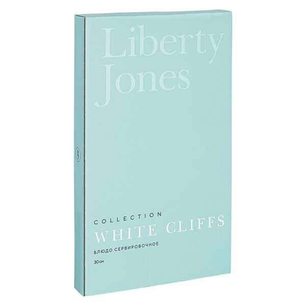 Блюдо сервировочное white cliffs, 30 см Liberty Jones