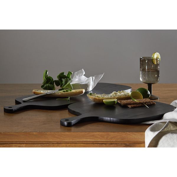 Доска сервировочная rubris 23х70 см, черная Liberty Jones