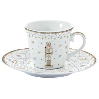 Чашка с блюдцем royal nutcracker 200 мл Easy Life