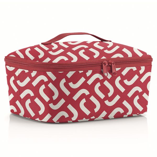 Термосумка coolerbag m pocket signature red Reisenthel