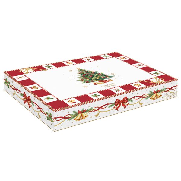 Блюдо овальное глубокое christmas tale 25х17 см Easy Life