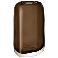 Ваза melt, 24 см, коричневая LSA International