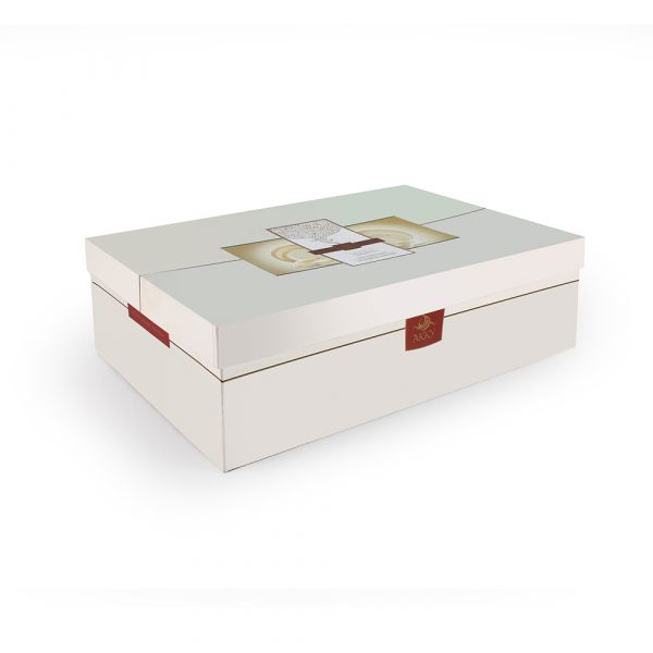 Набор чайных пар Акку из костяного фарфора на 6 персон 12 предметов