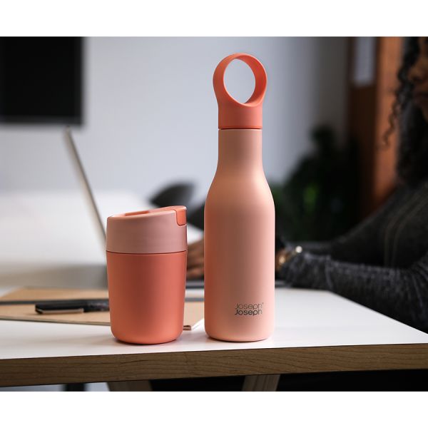 Термобутылка loop 500 мл коралловая