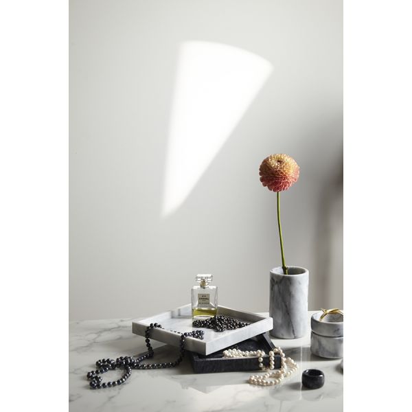 Поднос marm 25х25 см, черный мрамор Bergenson Bjorn