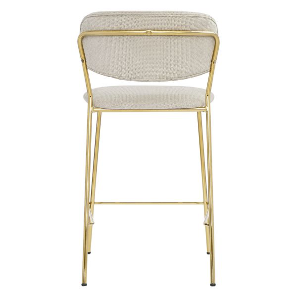 Стул полубарный eirill, шенилл, серый Bergenson Bjorn