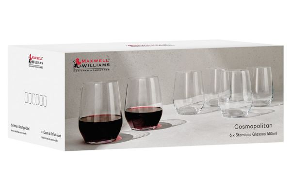 Набор бокалов для вина Cosmopolitan 0,455 л, 6 шт Maxwell & Williams
