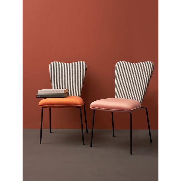 Стул pompadour, велюр, терракотовый Bergenson Bjorn