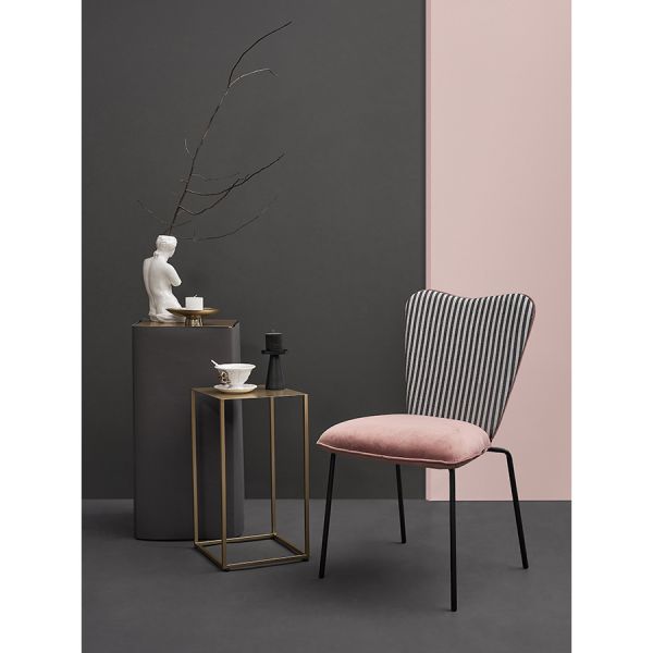 Стул pompadour, велюр, пыльная роза Bergenson Bjorn