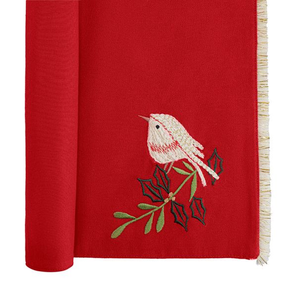 Салфетка под приборы Зима в лесу из коллекции new year essential, 33х48 см Tkano
