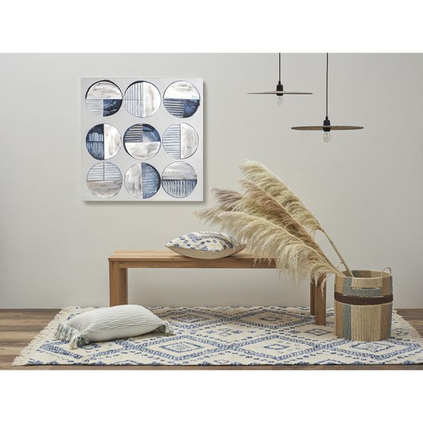 Светильник подвесной vinger, D38х8 см, бежевый Bergenson Bjorn