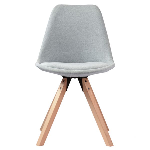 Стул harvy велюр светло-голубой