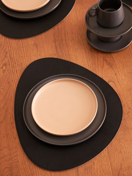 Салфетка сервировочная drop, 33х41 см, черная/светло-серая Liberty Jones