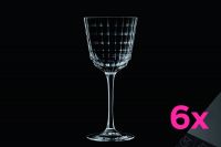 Набор бокалов для вина 350 мл CRISTAL D'ARQUES Iroko 6 шт 