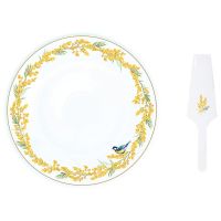 Блюдо для торта с лопаткой mimosa, 32 см Easy Life