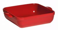 Форма для запекания прямоугольная,28х23 см (цвет: гранат)     (3) (300)     342040