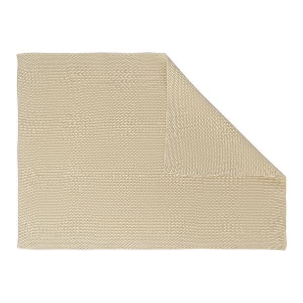 Набор из двух кухонных вязаных полотенец из коллекции essential, серое/экрю Tkano