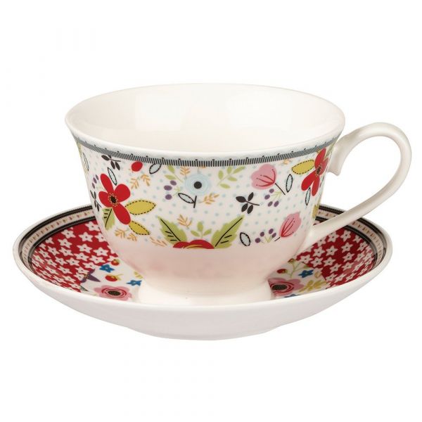 Набор Churchill «Пляжный отдых» чайник 400 мл чашка 200 мл с блюдцем 