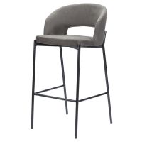 Стул барный horace экозамша темно-серый Berg