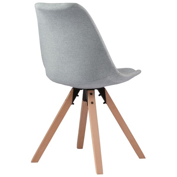 Стул harvy велюр светло-голубой