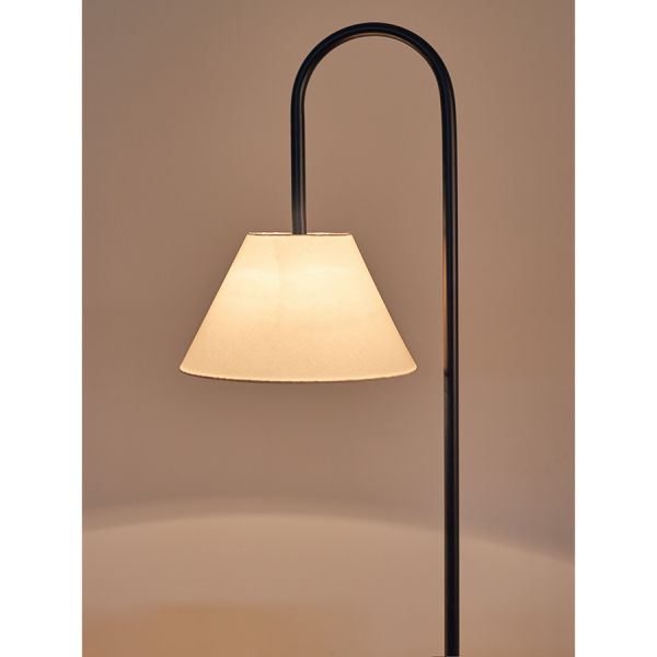 Торшер maury, 40х35х153 см, белый/натуральное дерево Bergenson Bjorn