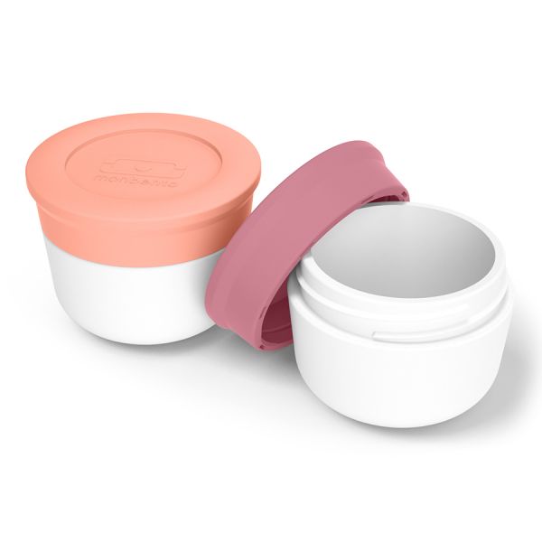 Соусницы с крышкой mb temple малые 2 шт. pink flamingo + blush