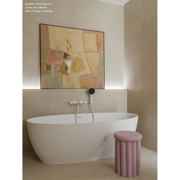 Столик приставной vivlend, D34 см, сиреневый Bergenson Bjorn