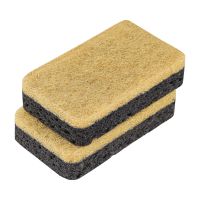 Набор губок для посуды из целлюлозы и кокосового волокна eco sponge, черные, 6 шт Smart Solutions
