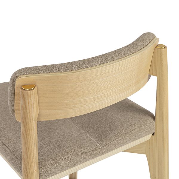 Стул барный aska, рогожка, ясень/экрю Latitude