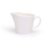 Молочник 150 мл, белый костяной фарфор, АККУ