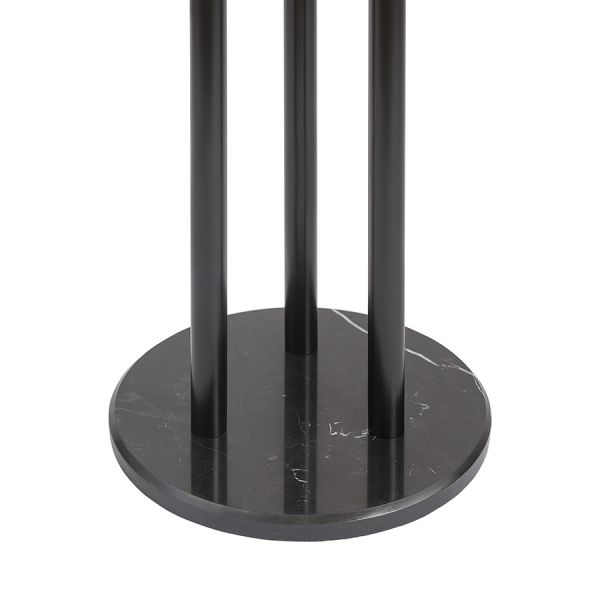 Вешалка напольная solheim, 171 см, черный мрамор/натуральное дерево