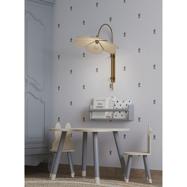 Светильник настенный kamille, 55х67 см, бежевый Bergenson Bjorn