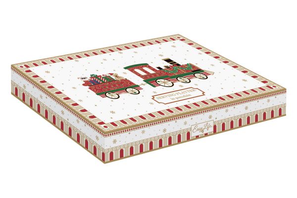 Блюдо (паровоз) Полярный экспресс 25.5х15 см Easy Life