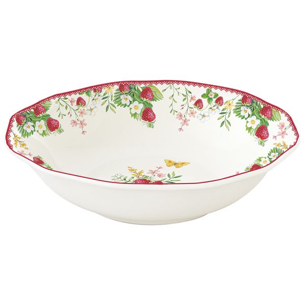 Тарелка глубокая jardin des fraises, 20 см Easy Life R3401/JARF