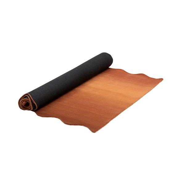 Ковер из шерсти over horizon 200x300 см терракотового цвета из коллекции trendy ruffles Tkano