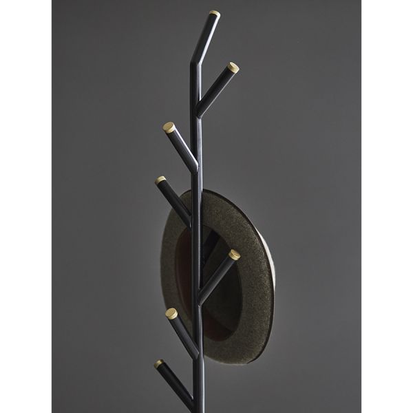 Вешалка напольная gren, черная Latitude