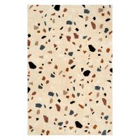 Ковер из хлопка terrazzo poetry из коллекции ethnic Tkano