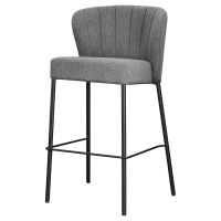 Стул барный kristin, серый Bergenson Bjorn