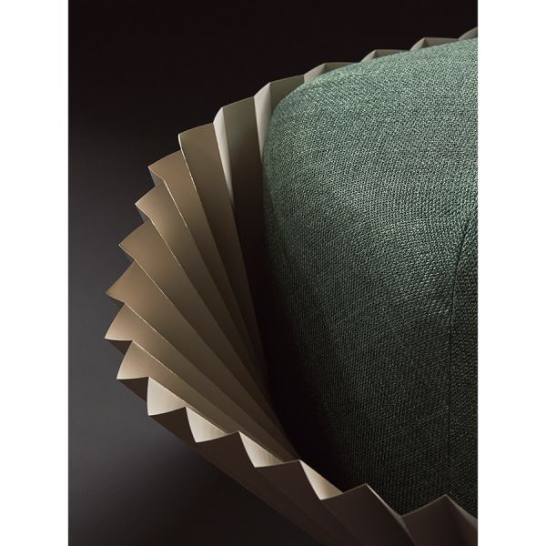 Пуф troffel, темно-зеленый Latitude