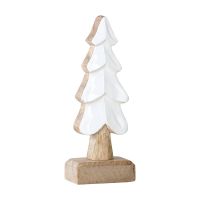Декор новогодний snowy tree из коллекции new year essential, 20 см Tkano